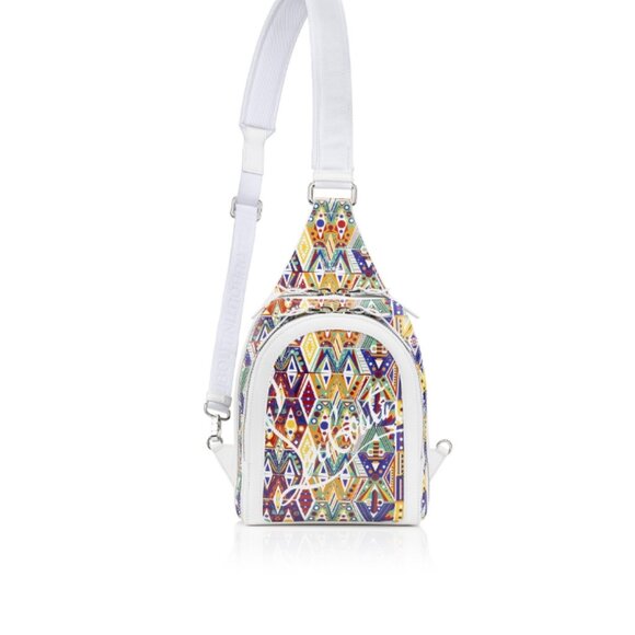 NEW CHRISTIAN LOUBOUTIN Loubifunk Backpack - WAMIMS printed smooth calf leather - Picture 6 of 6